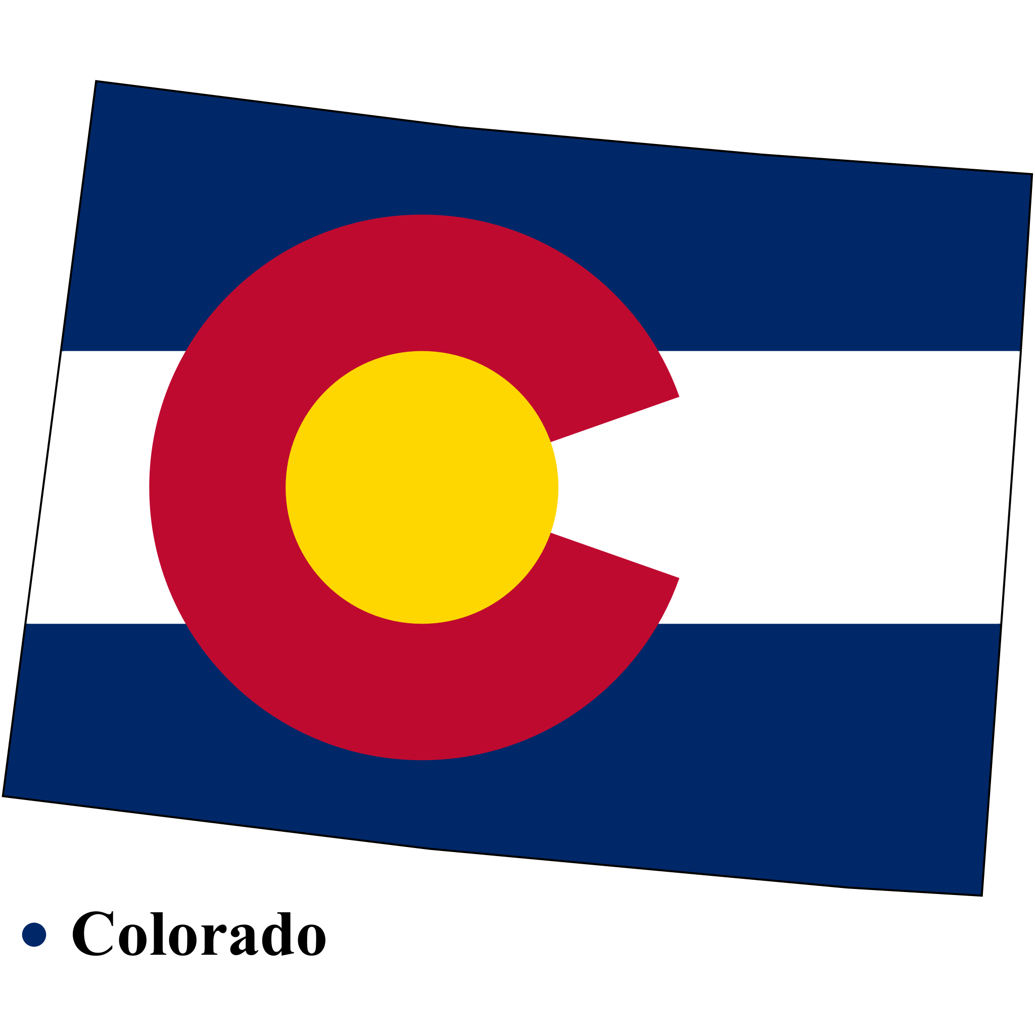 Colorado State flag